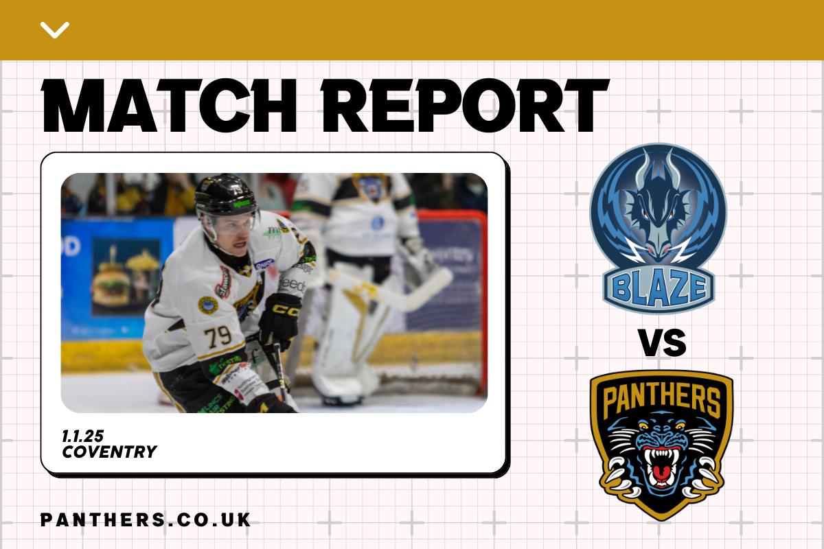 1ST JANUARY 2025 BLAZE 03 PANTHERS Nottingham Panthers